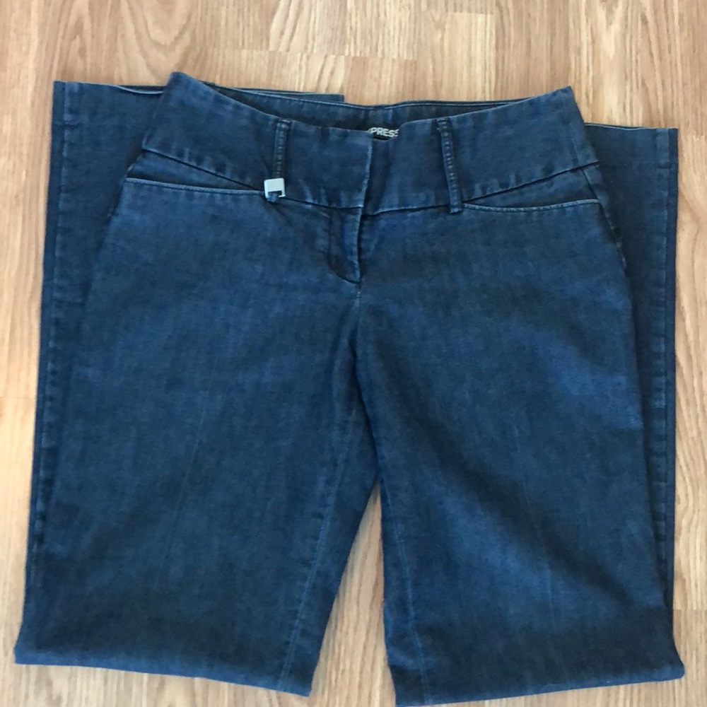 Express Editor Wide Leg Trouser Jean Pant size 2
